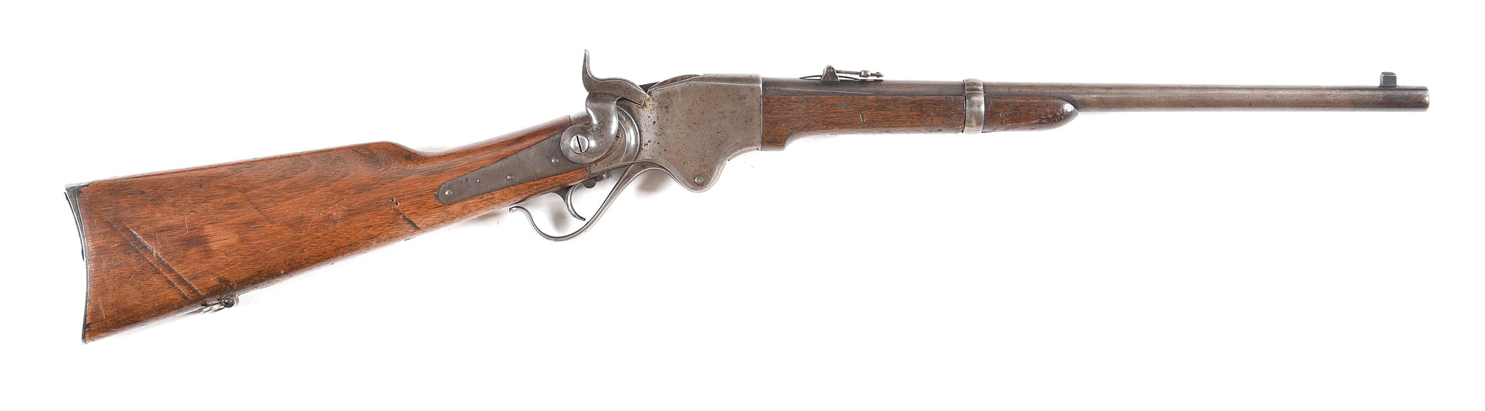 (A) SPENCER 1865 REPEATING RIFLE.