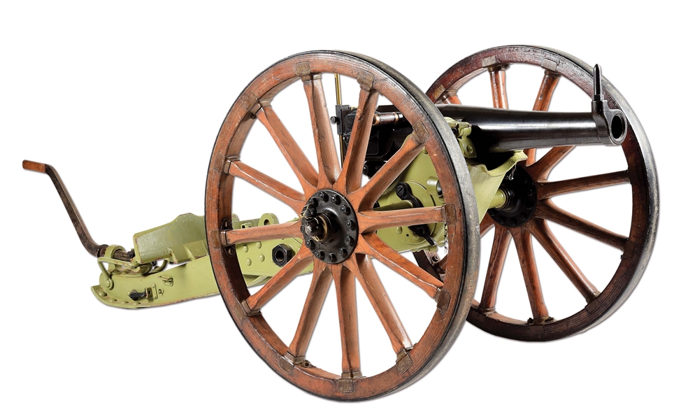 (C) FINE KRUPP MODEL 1906 MOUNTAIN CANNON MADE FOR SIAM.