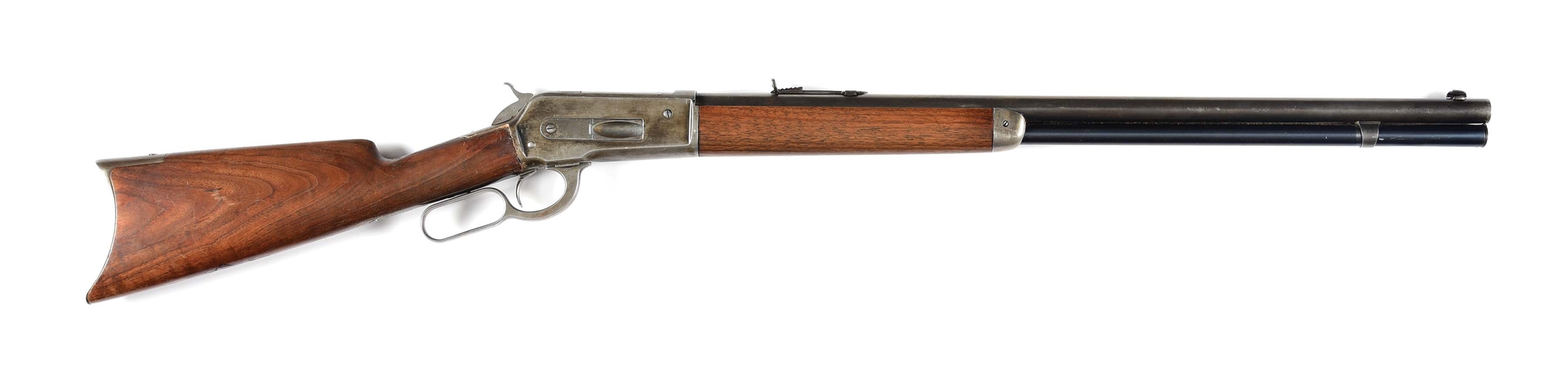 (C) WINCHESTER MODEL 1886 .50 EXPRESS LEVER ACTION RIFLE.