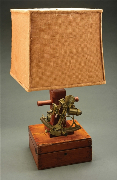 SEXTANT APPLIED TO LAMP.