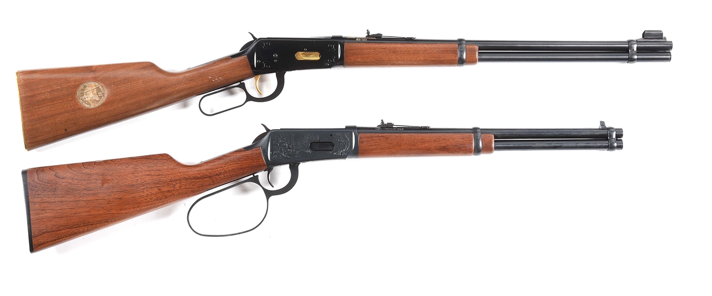 (C) LOT OF TWO WINCHESTER 94 LEVER ACTION CARBINES 