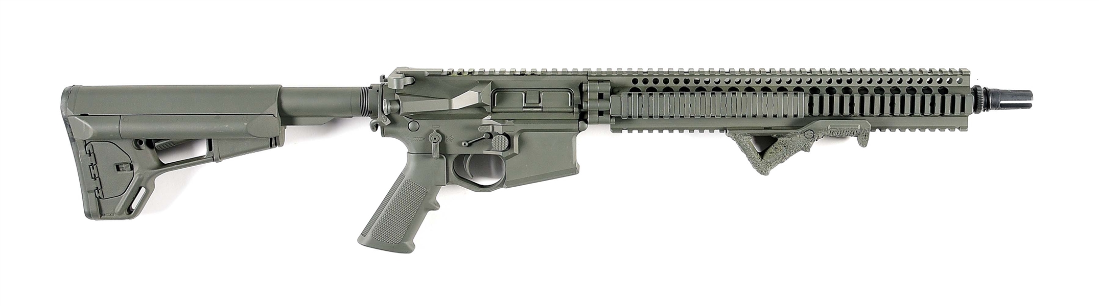 (M) SPIKES TACTICAL ST-15 SEMI-AUTOMATIC RIFLE, CUSTOMIZED BY REICHERT.
