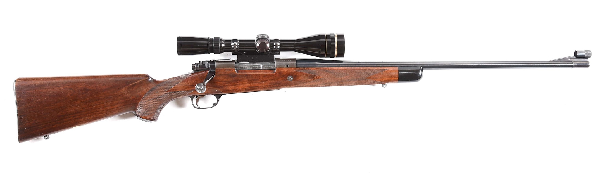 (C) GRIFFIN & HOWE WINCHESTER MODEL 70 BOLT ACTION RIFLE WITH SCOPE.