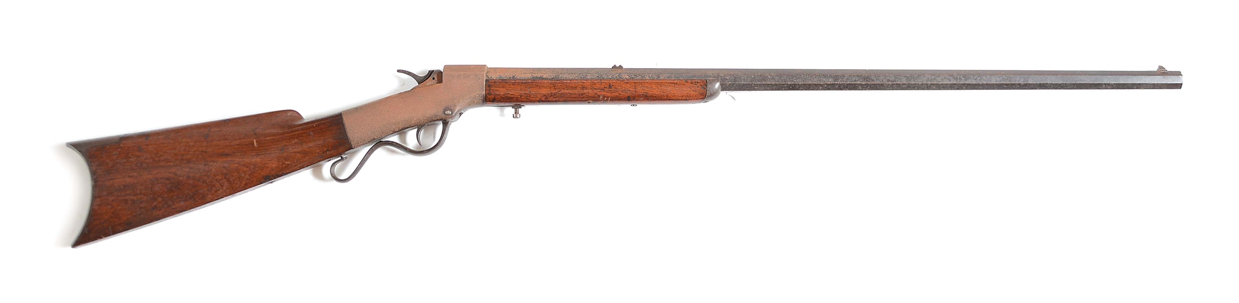 (A) BALL AND WILLIAMS .44 CALIBER BALLARD SPORTING RIFLE.