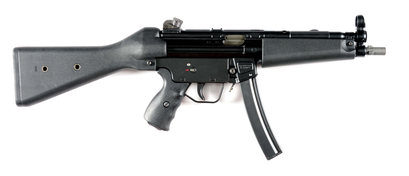 (N) H&K MP5 SBR CONVERTED FROM AN HK 94 BY TERRY DYER (SHORT BARREL RIFLE).