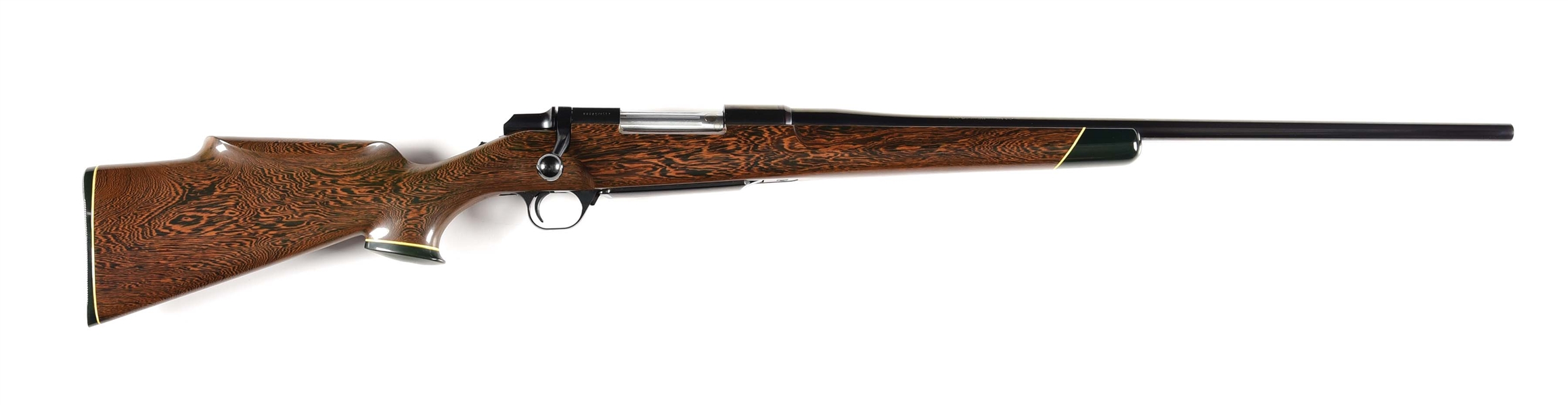 (M) PHEASANT WOOD STOCKED BROWNING BBR BOLT ACTION RIFLE.