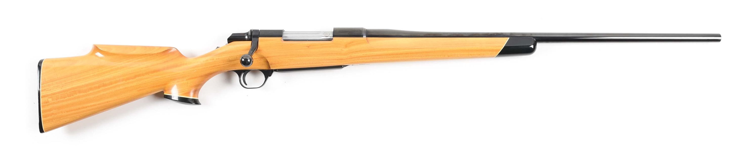 (M) BROWNING BBR BOLT ACTION RIFLE WITH SATIN WOOD STOCK.
