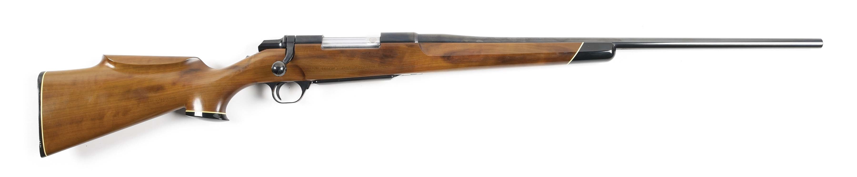 (M) BROWNING BBR BOLT ACTION RIFLE WITH CONGO WOOD STOCK.