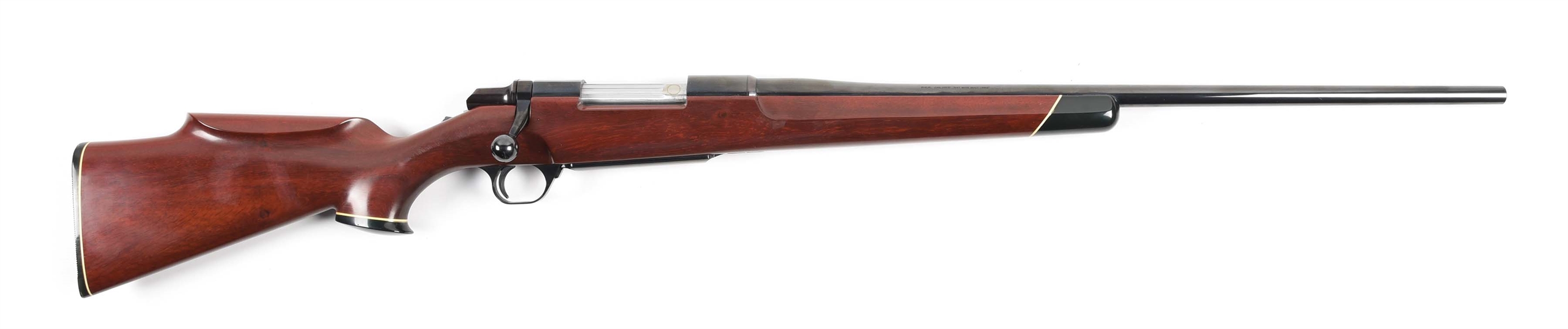 (M) BROWNING BBR BOLT ACTION RIFLE WITH KUSIA STOCK.