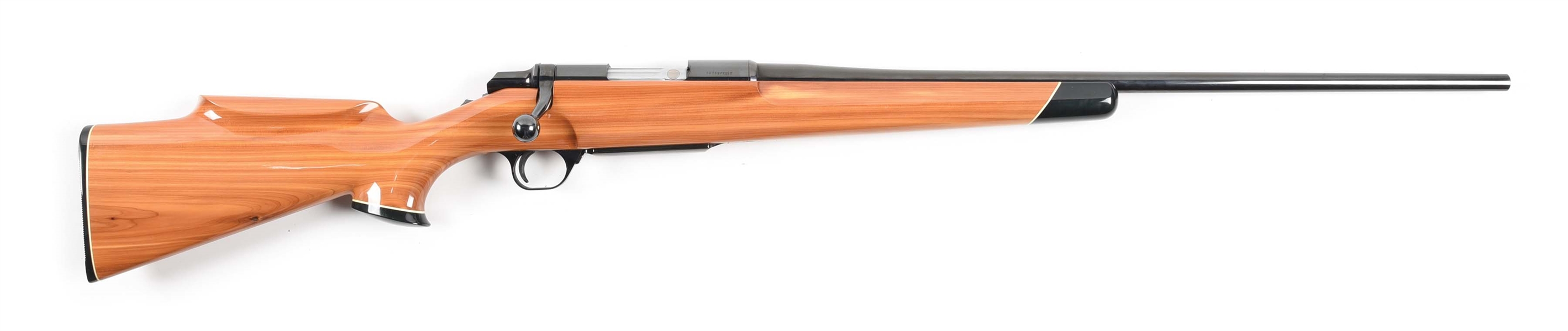 (M) BROWNING BBR BOLT ACTION RIFLE WITH CEDAR STOCK.
