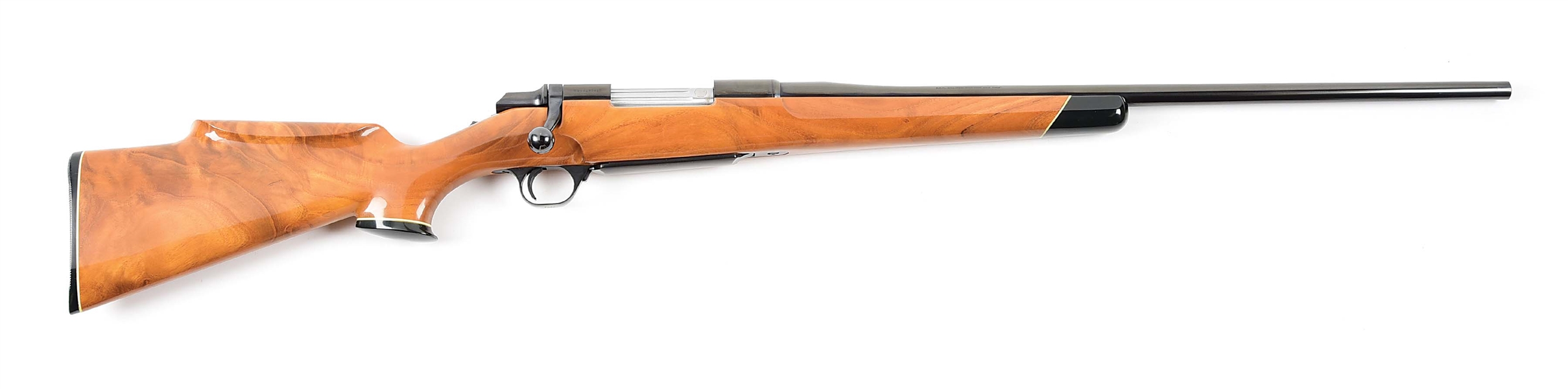 (M) BROWNING BBR BOLT ACTION RIFLE WITH MULBERRY STOCK.