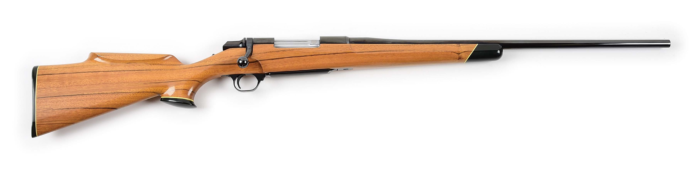 (M) BROWNING BBR BOLT ACTION RIFLE WITH NEW GUINEA WALNUT STOCK.