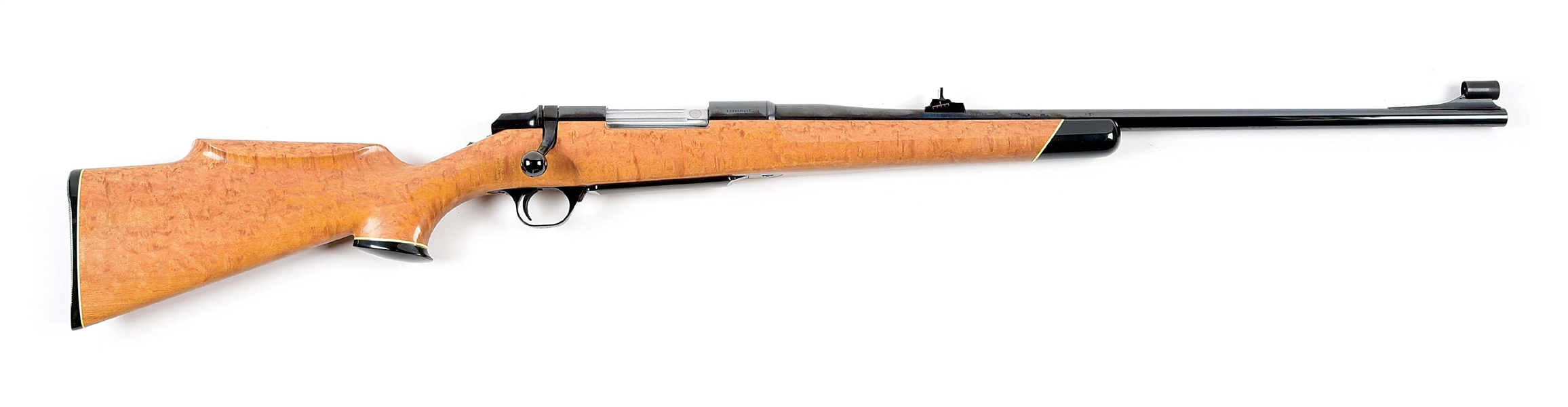 (M) BROWNING BBR BOLT ACTION RIFLE WITH BLUEGUM STOCK.