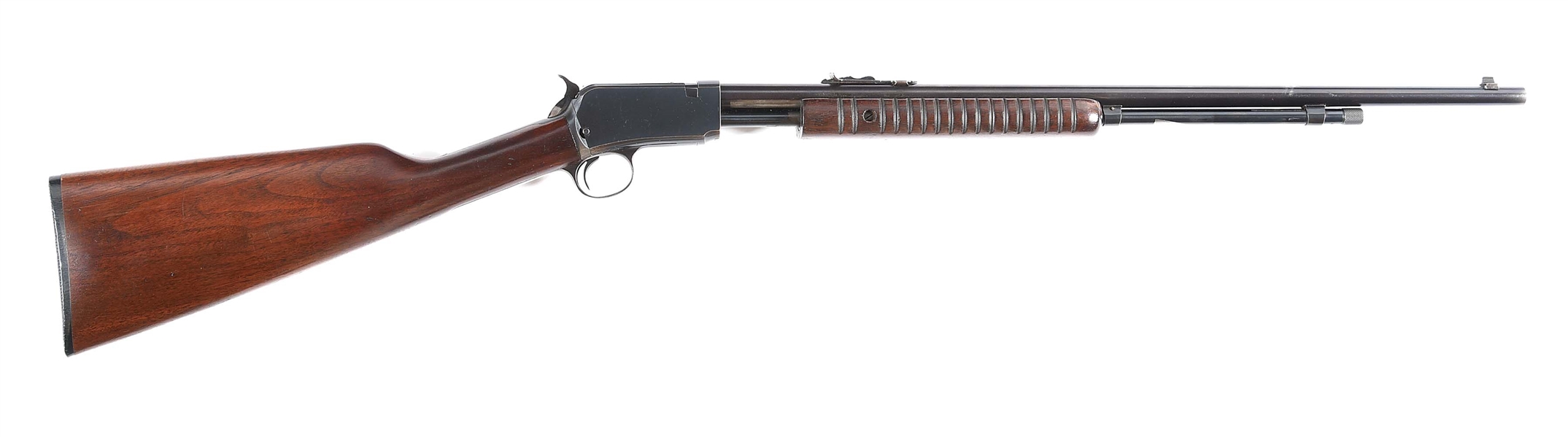 (C) WINCHESTER MODEL 62A GALLERY GUN .22 SHORT SLIDE ACTION RIFLE.