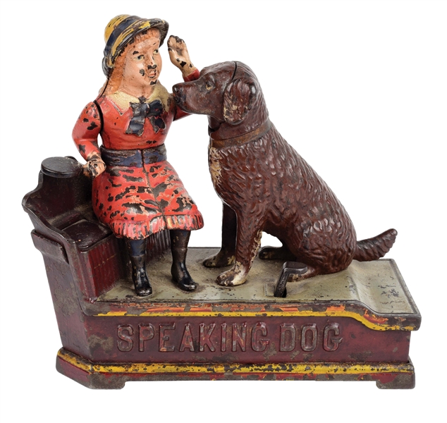 SPEAKING DOG BANK.