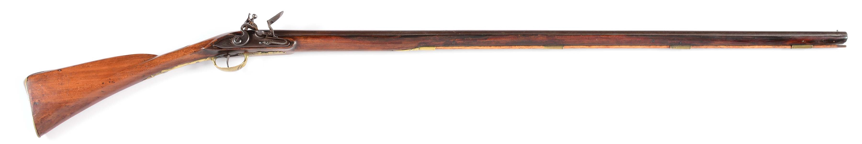 (A) 1771 DATED NEW ENGLAND FLINTLOCK FOWLER ATTRIBUTED TO JOHNSON.