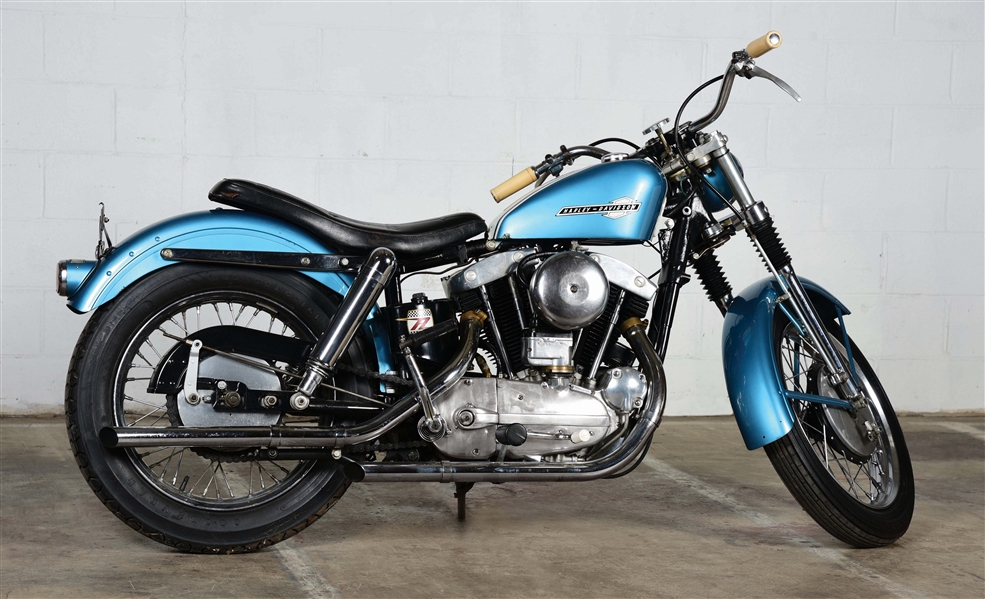 1958 HARLEY-DAVIDSON XLH 900 SPORTSTER MOTORCYCLE.