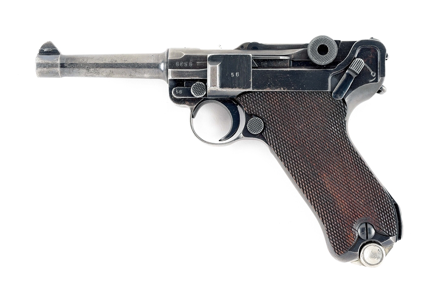 (C) CASED MAUSER "S/42" CODE 1938 DATED P.08 SEMI-AUTOMATIC PISTOL WITH ACCESSORIES.