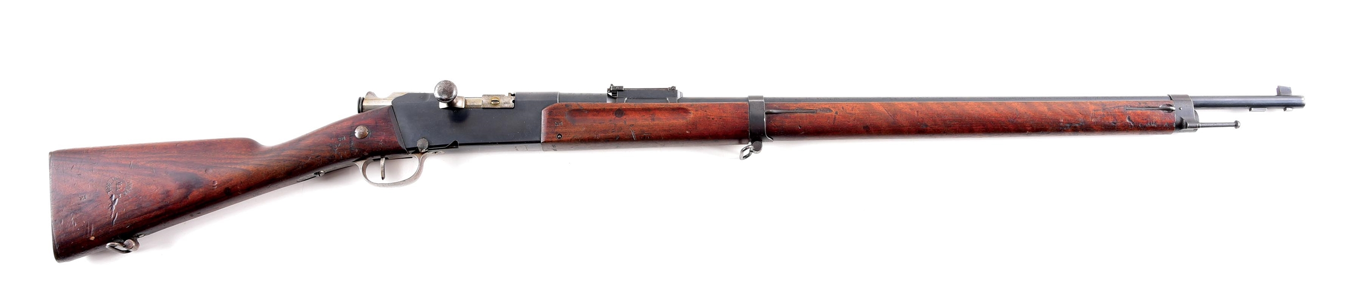 (C) VERY NICE PRE-WWI ST. ETIENNE MLE 1886 M93 BOLT ACTION RIFLE.