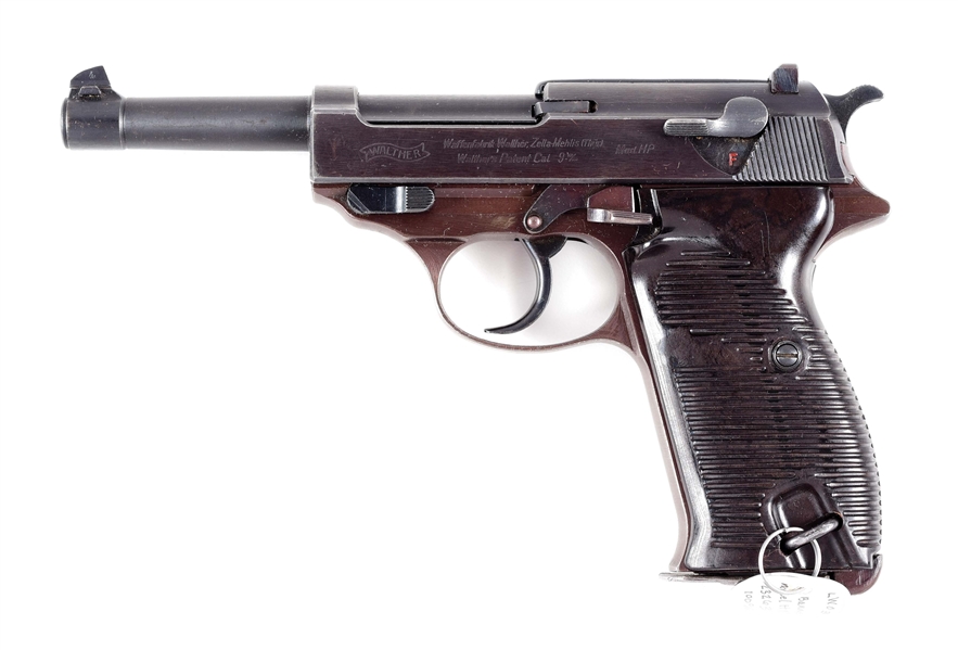(C) VERY ATTRACTIVE WORLD WAR II COMMERCIAL PRODUCTION WALTHER P.38 MOD. HP SEMI-AUTOMATIC PISTOL.