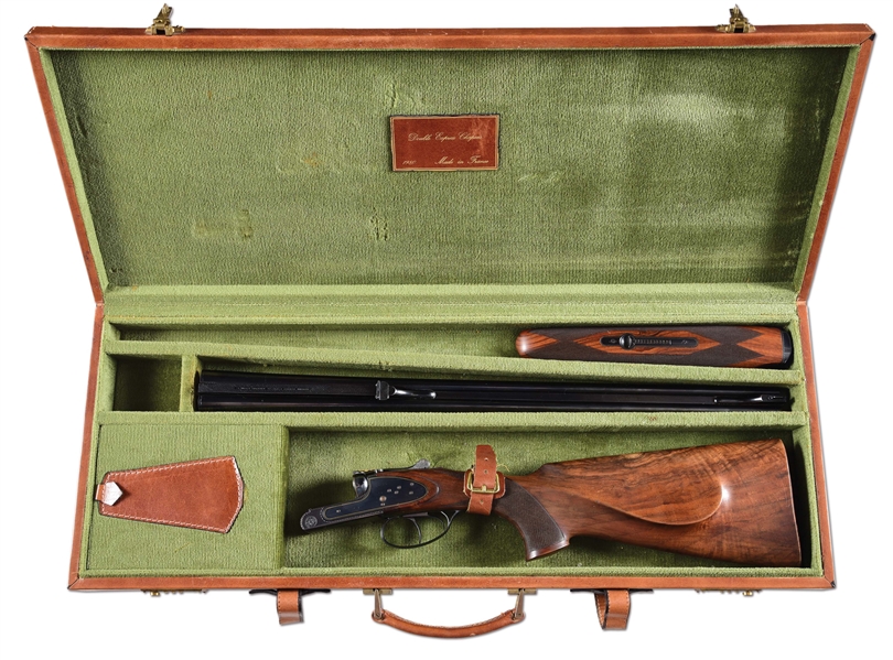 (M) CHAPUIS 9.3X74R DOUBLE RIFLE WITH CASE