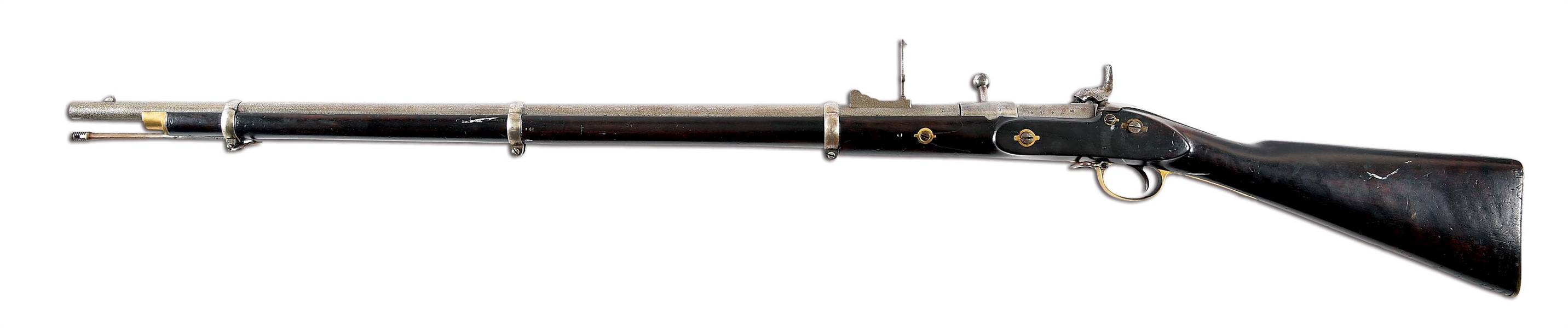 (A) LINDNER ALTERED BRITISH PATTERN 1853 ENFIELD RIFLE MUSKET.
