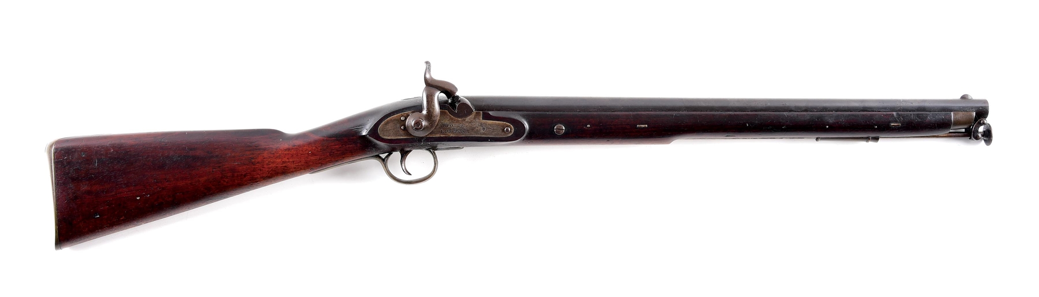 (A) COMMERCIAL PATTERN 1847 PADGET CAVALRY CARBINE.