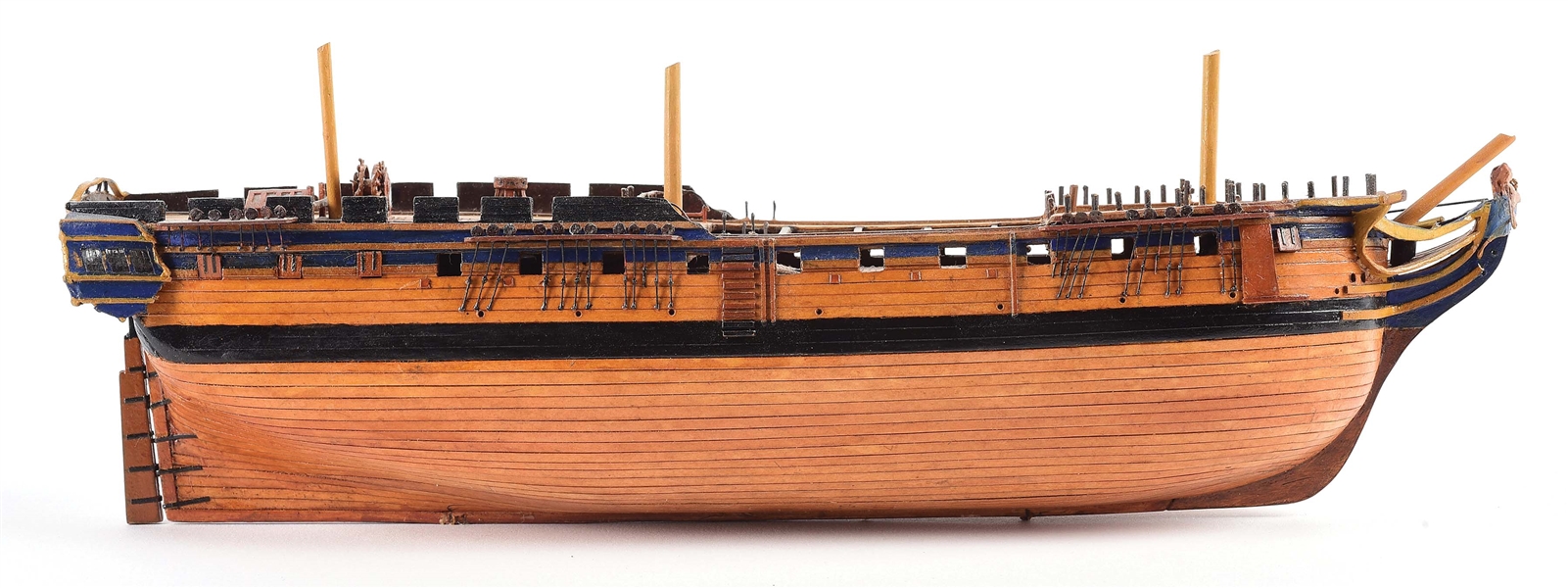 Lot Detail - MINIATURE ADMIRALTY-TYPE MODEL OF H.M. FRIGATE DIANA (1794).