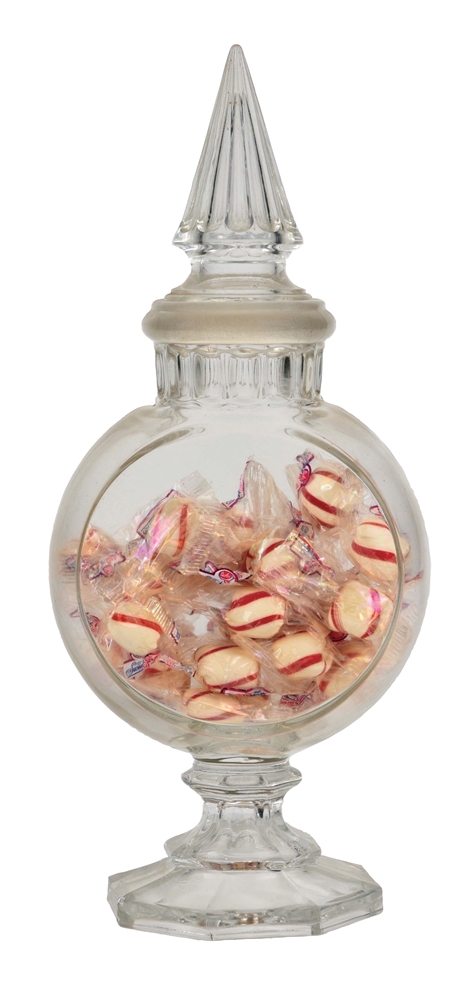 BANJO APOTHECARY JAR.