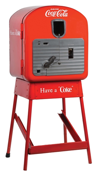 VEDORLATOR MODEL 27 COCA-COLA MACHINE.