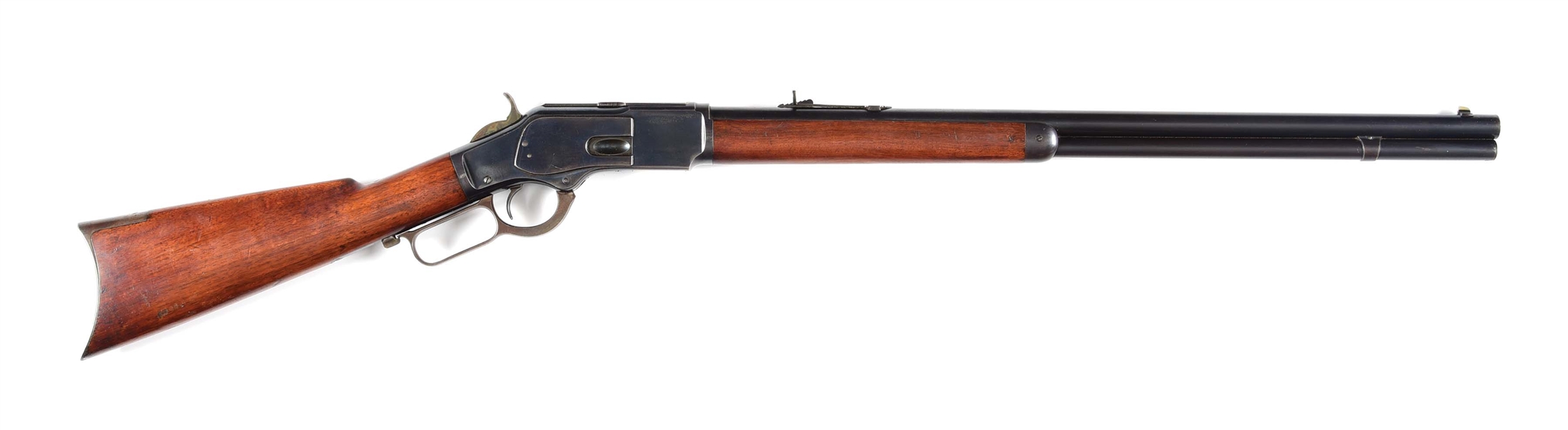(A) HIGH CONDITION WINCHESTER MODEL 1873 LEVER ACTION RIFLE.