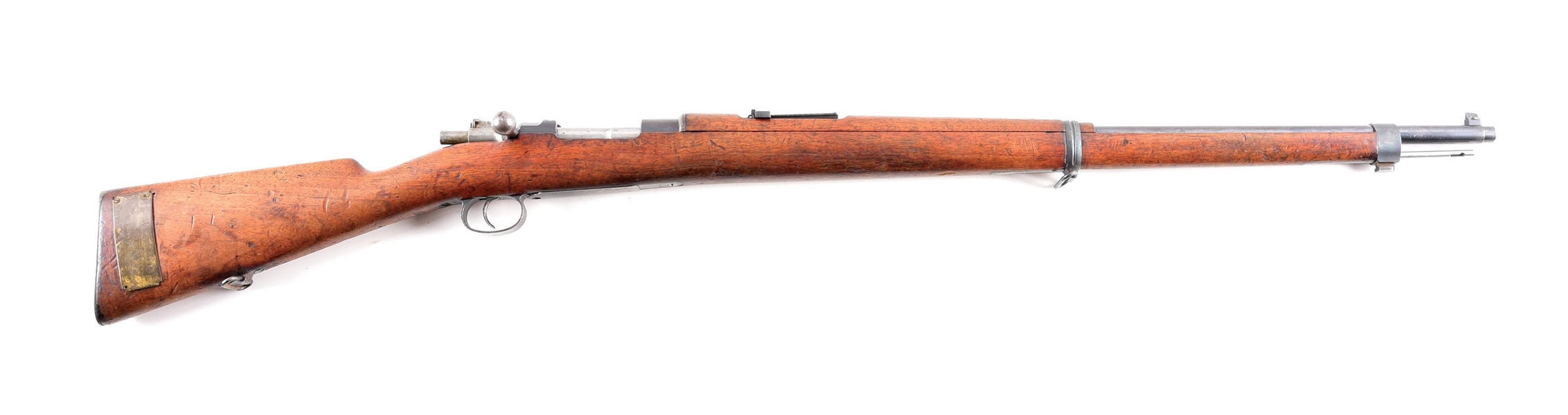 (A) HISTORIC MAUSER MODEL 1895 BOLT ACTION RIFLE MANUFACTURED BY LOEWE AND CAPTURED BY ROYAL IRISH REGIMENT "PADDYS BLACKGUARDS" DURING THE SECOND BOER WAR.