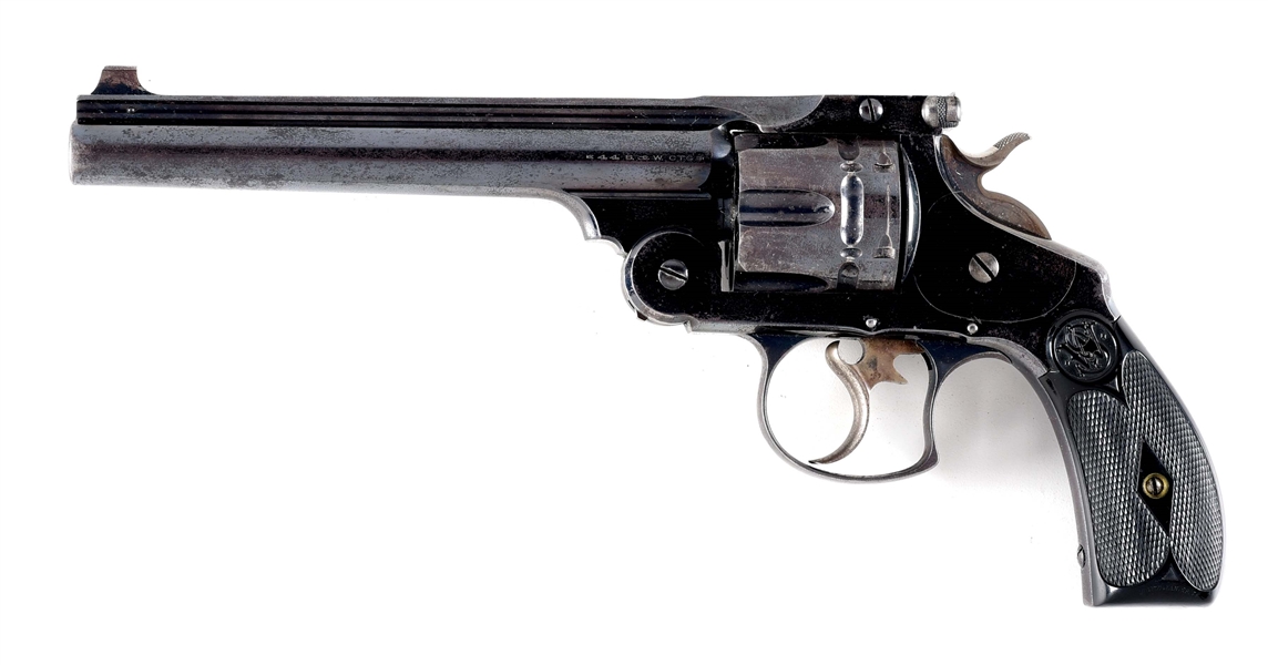 (A) SMITH & WESSON FIRST MODEL DOUBLE ACTION REVOLVER