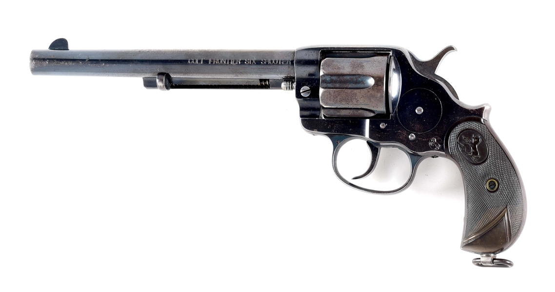 (A) COLT MODEL 1878 FRONTIER SIX SHOOTER DOUBLE ACTION REVOLVER (1897).