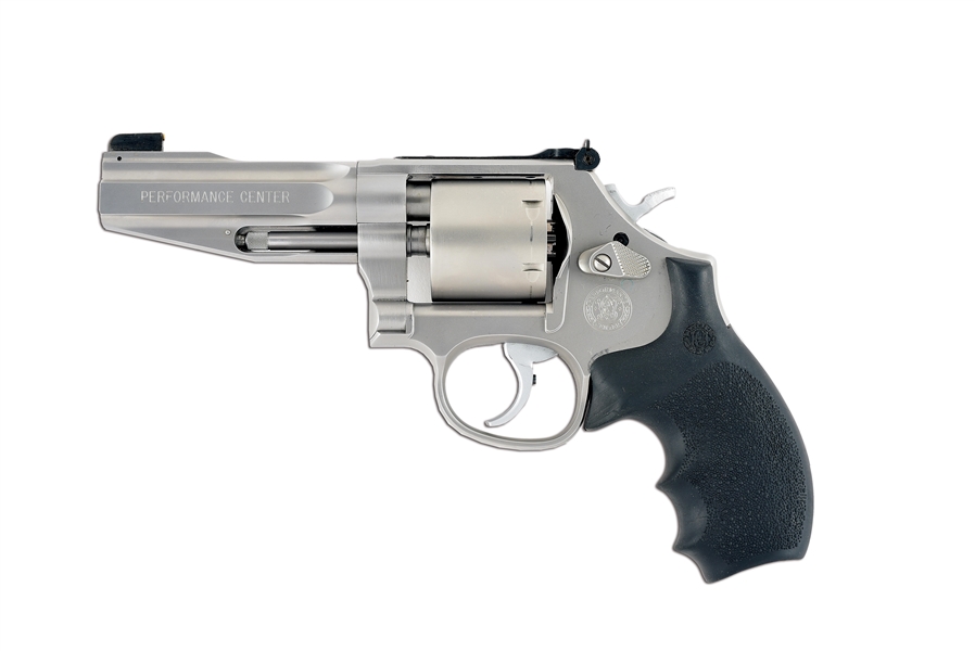 (M) CASED SMITH & WESSON PERFORMANCE CENTER MODEL 686-7 .38 SUPER DOUBLE ACTION REVOLVER.