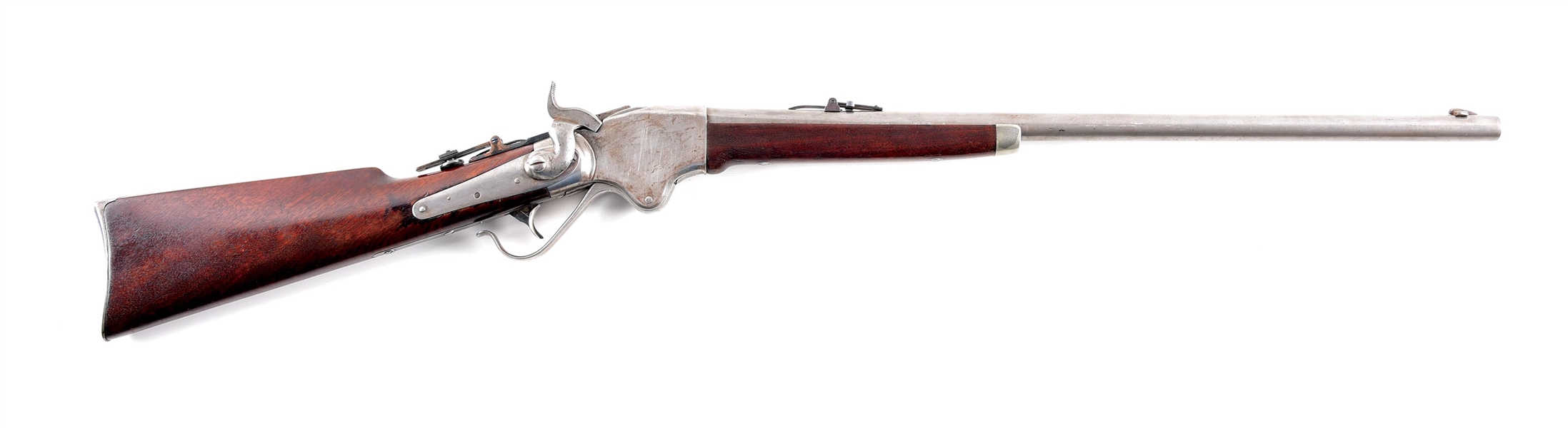 (A) RARE SPENCER MODEL 1860 SPORTING LEVER ACTION RIFLE.