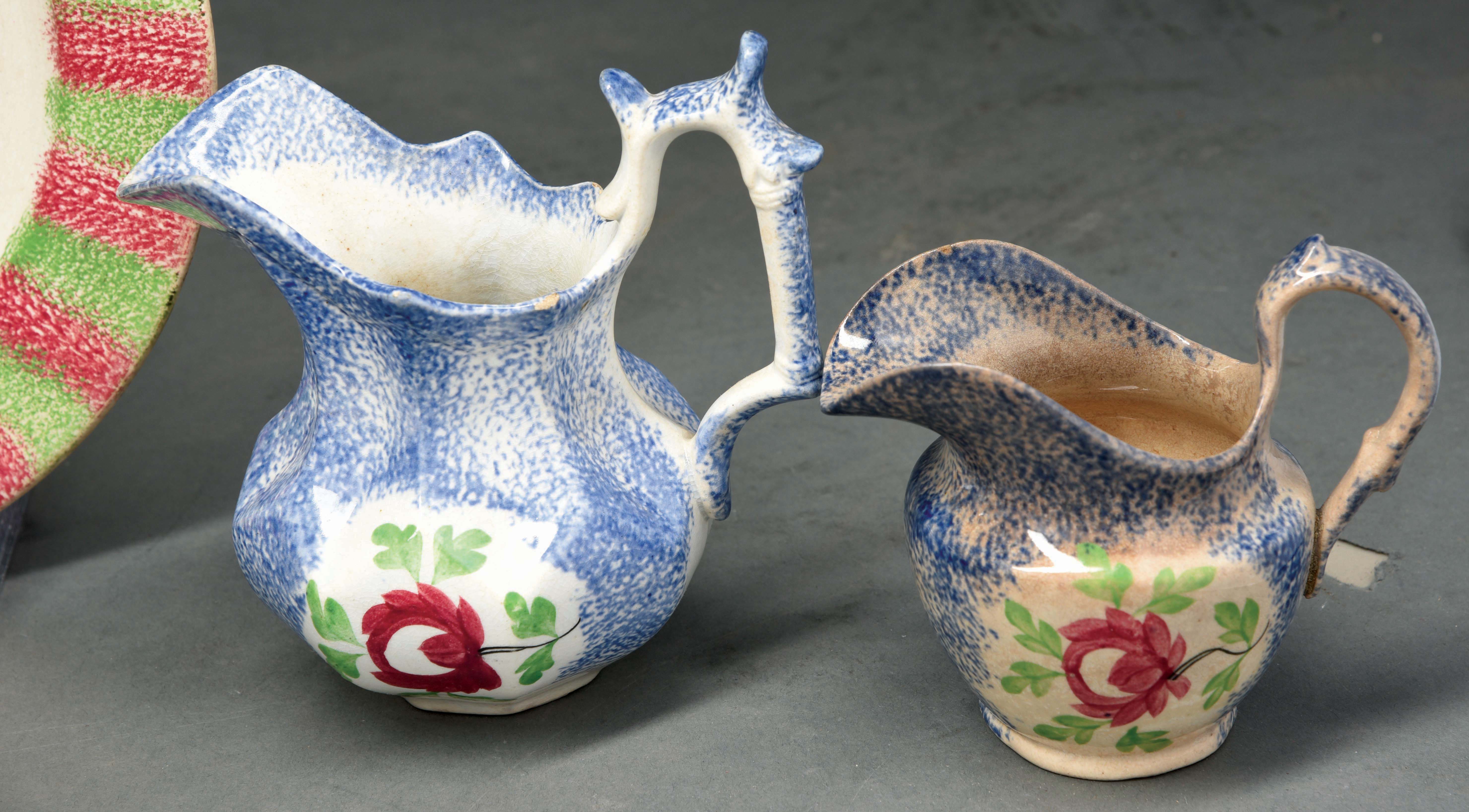 Lot Detail - LARGE LOT OF SPATTERWARE.
