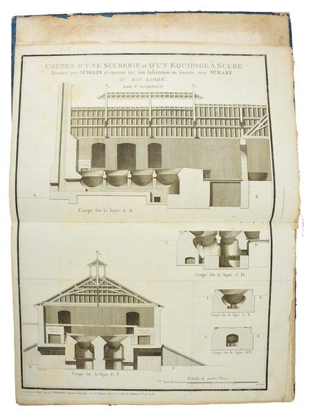 [MAPS AND VIEWS OF THE FRENCH COLONY OF HAITI]. RECUEIL DE VUES DES LIEUX PRINCIPAUX DE LA COLONIE FRANCOISE DE SAINT-DOMINGUE. 1791.