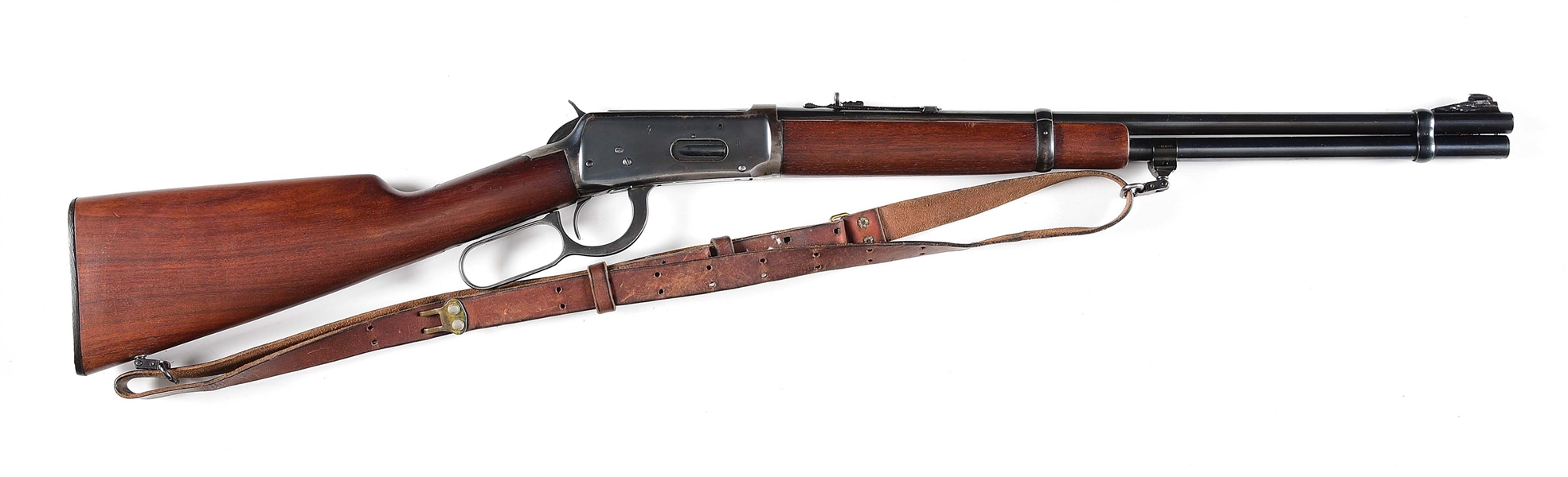 (C) WINCHESTER MODEL 1894 LEVER ACTION RIFLE (1950).