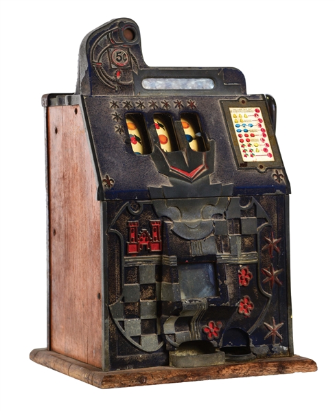 5¢ CASTLE FRONT SLOT MACHINE.