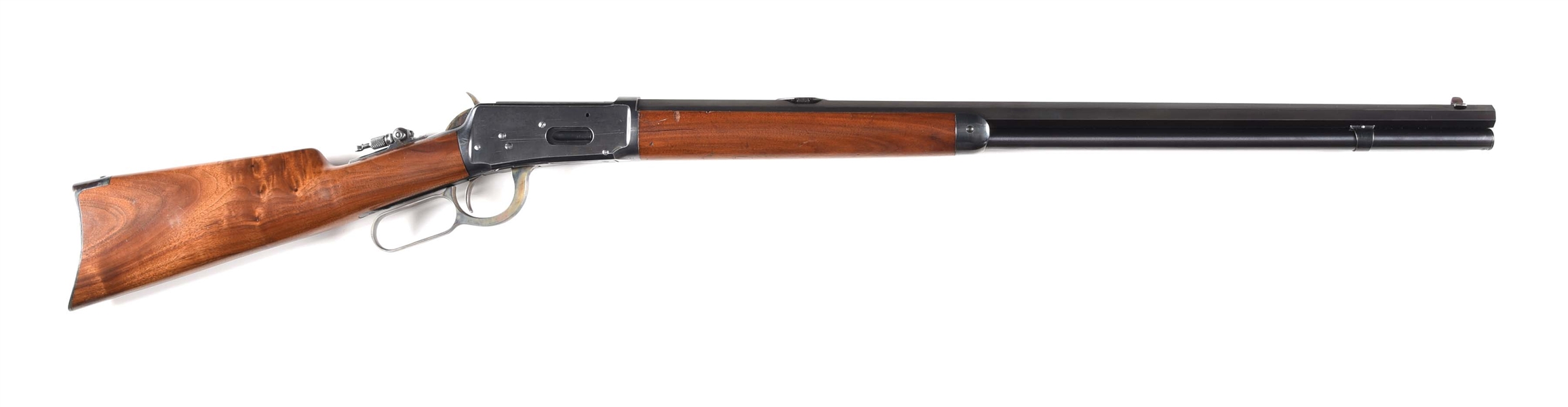 (A) FIRST YEAR PRODUCTION WINCHESTER MODEL 1894 LEVER ACTION RIFLE.