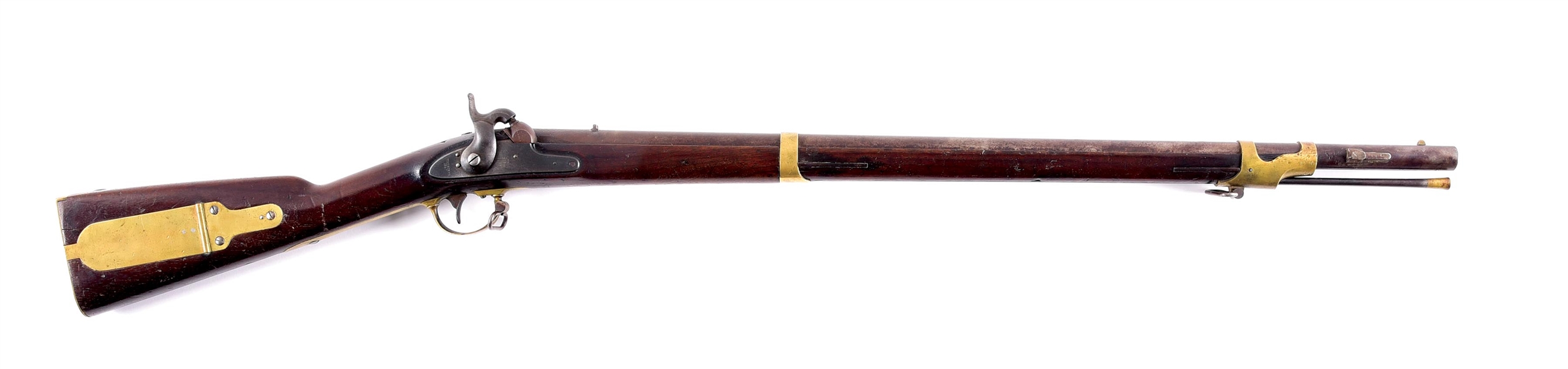 (A) ROBINS, KENDALL & LAWRENCE PERCUSSION MISSISSIPPI RIFLE, DATED 1847.