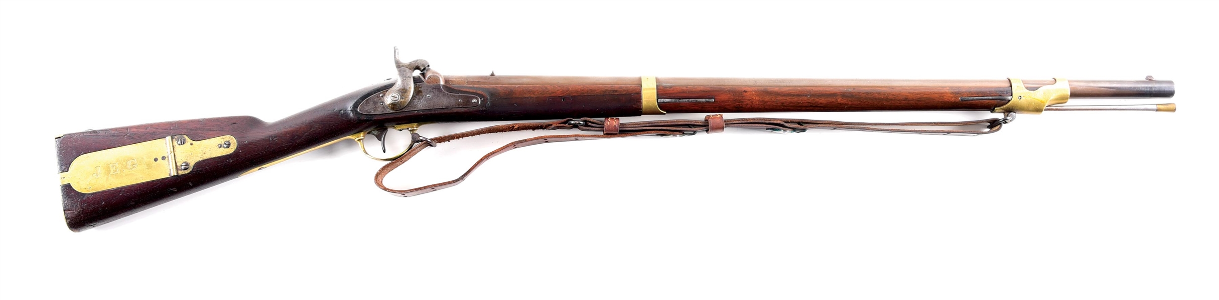 (A) HARPERS FERRY PERCUSSION MISSISSIPPI RIFLE.