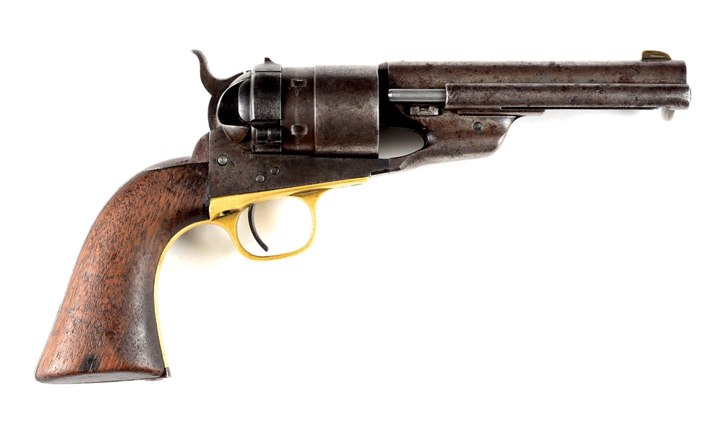 (A) US MARKED RICHARDS CONVERSION COLT 1860 ARMY SINGLE ACTION REVOLVER.