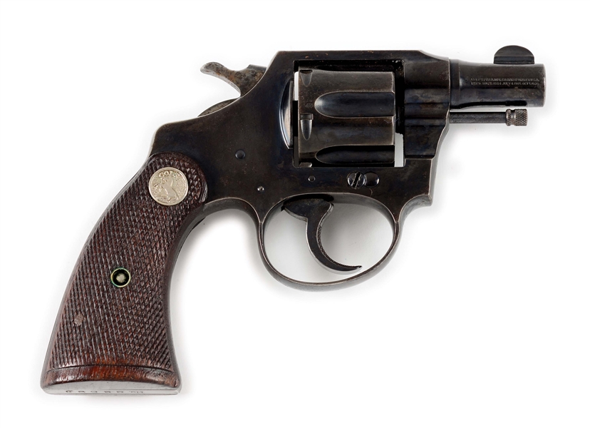 (C) COLT BANKERS SPECIAL DOUBLE ACTION REVOLVER.