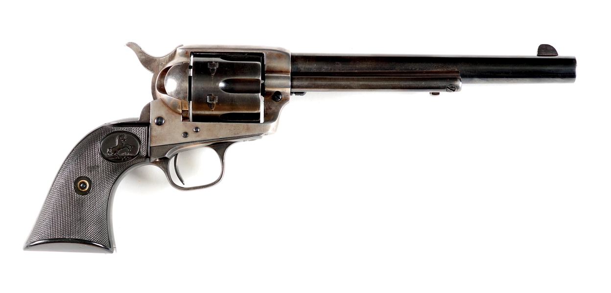 (C) COLT SINGLE ACTION ARMY .45 LC REVOLVER.