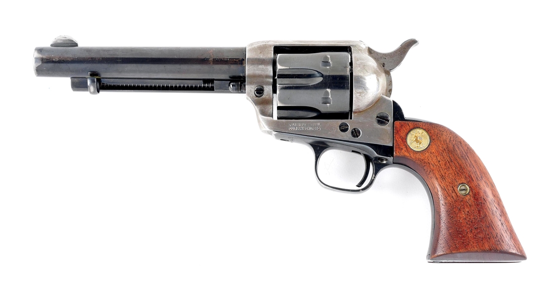 (C) COLT SINGLE ACTION ARMY .45 LC REVOLVER.