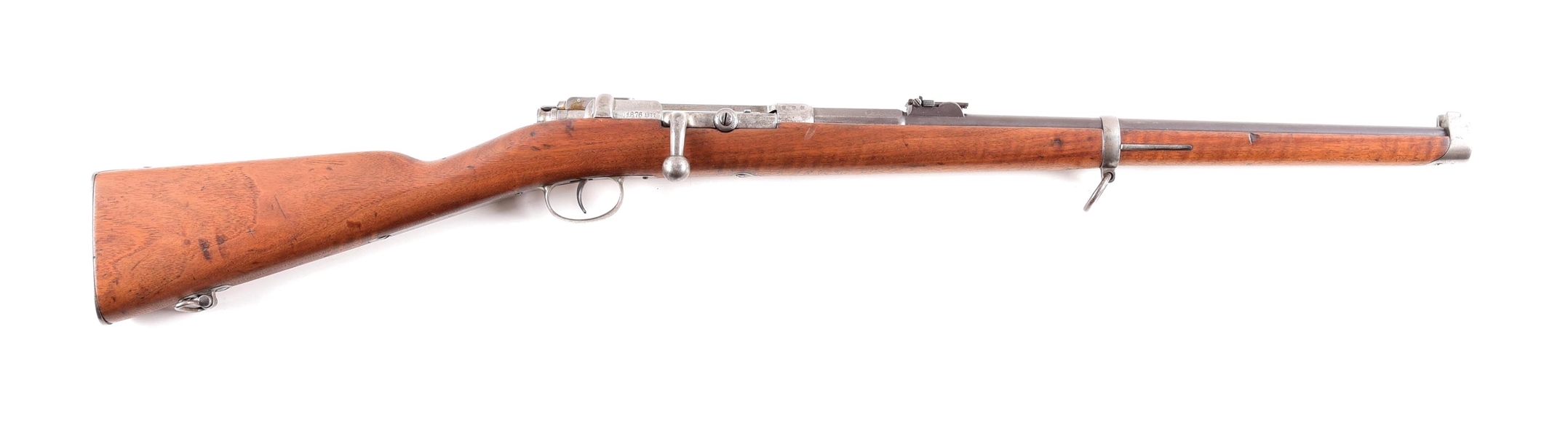 (A) PRUSSIAN MODEL 1871 BOLT ACTION CAVALRY CARBINE.