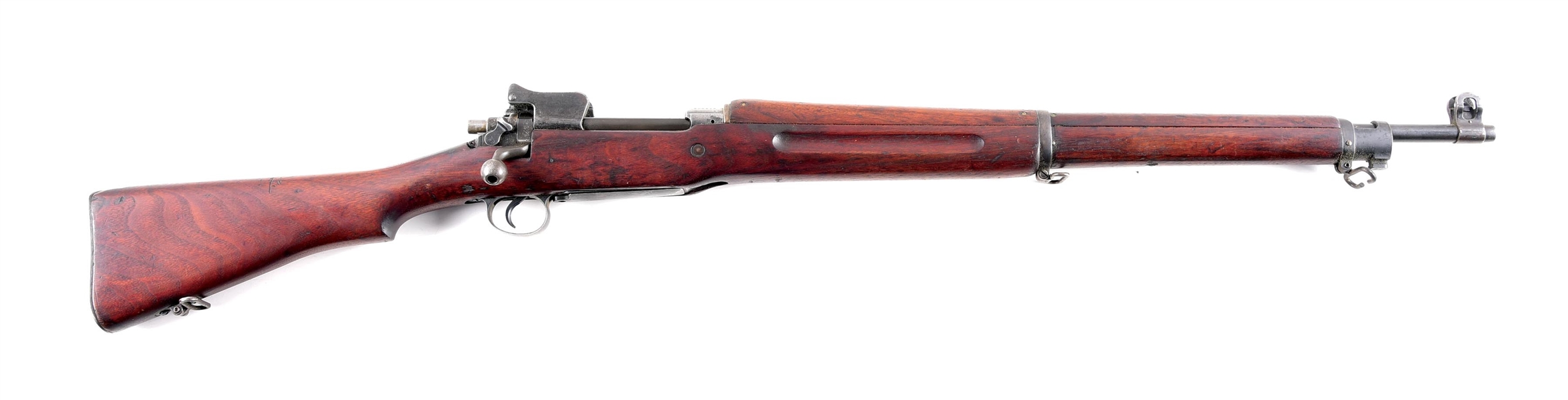 (C) WINCHESTER MODEL 1917 BOLT ACTION RIFLE.