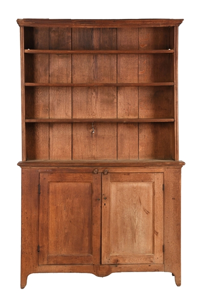 STEPBACK OPEN-TOP CUPBOARD.